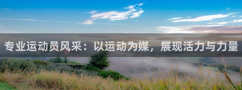 杏鑫凯捷平台注册链接：专业运动员风采：以运动为媒，展现活力与力量