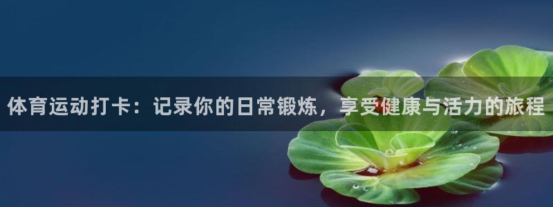 杏鑫体育网页版入口：体育运动打卡：记录你的日常锻炼，享受健康与活力的旅程