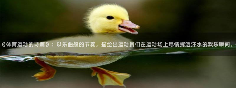 杏鑫体育：《体育运动的诗篇》：以乐曲般的节奏，描绘出运动员们在运动场上尽情挥洒汗水的欢乐瞬间。